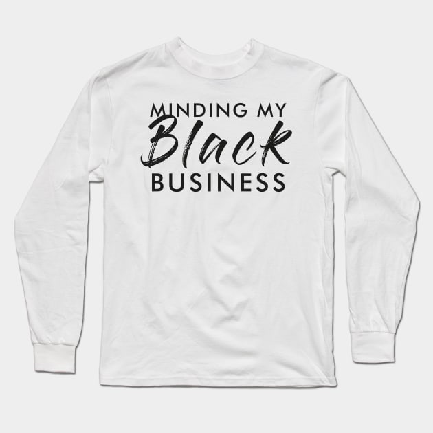 MMBB - Black Long Sleeve T-Shirt by MMBBStore